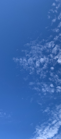 沖縄県オクマ　空と雲