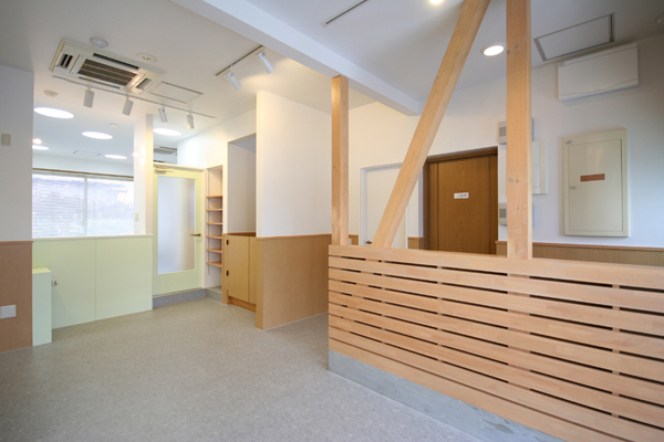秋田県秋田市　既存建物を改修した動物病院設計